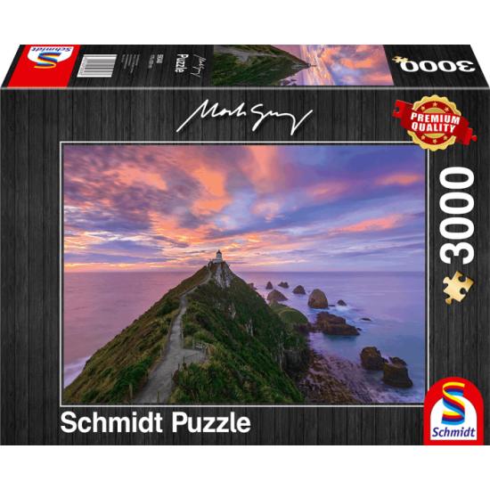 Puzzle Schmidt Acceso al Faro, New Zealand de 3000 Piezas Puzzle Schmidt Acceso al Faro, New Zealand de 3000 Piezas