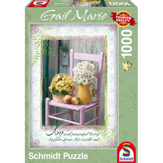 Puzzle Schmidt Alegría, Gail Marie de 1000 Piezas
