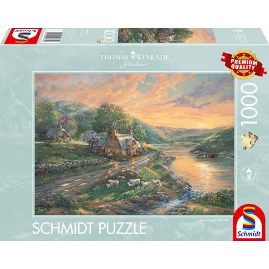 Puzzle Schmidt Amanecer En El Valle Esmeralda 1000 Piezas
