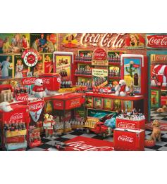 Puzzle Schmidt Artículos de Coca Cola de 1000 Piezas