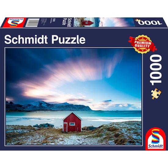 Puzzle Schmidt Cabaña en la Costa Atlántica de 1000 Pieza Puzzle Schmidt Cabaña en la Costa Atlántica de 1000 Pieza