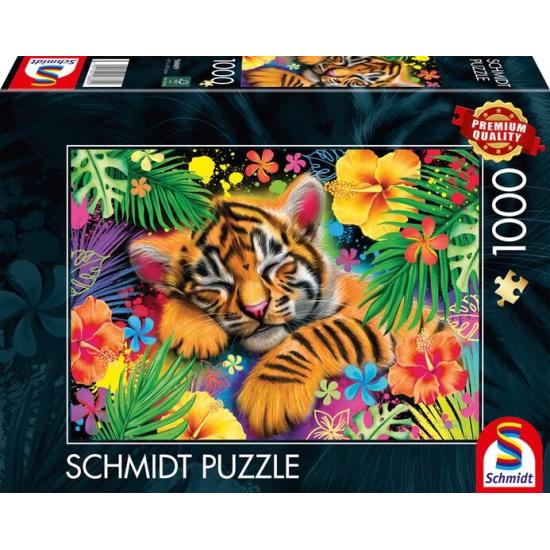 Puzzle Schmidt Cachorro De Tigre de 1000 Pzs