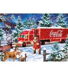 Puzzle Schmidt Camión de Navidad de Coca Cola de 1000 Piezas