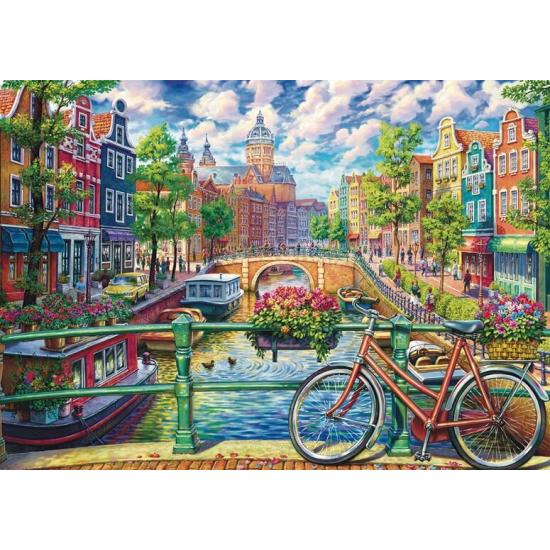 Puzzle Schmidt Canal De Ámsterdam de 1000 Pzs