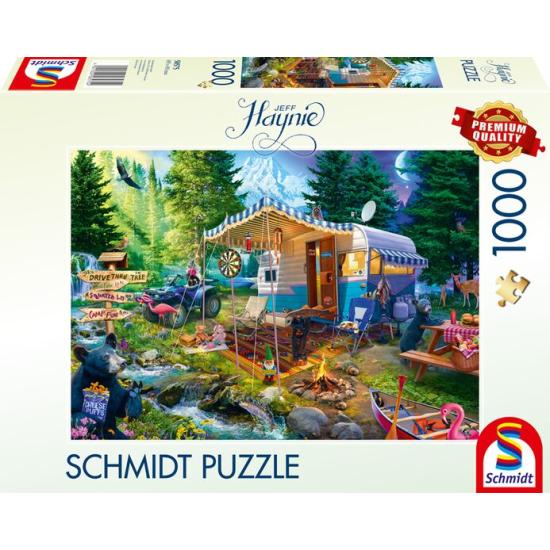 Puzzle Schmidt Caravanas En Las Montañas 1000 Pzs