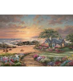 Puzzle Schmidt Casa de Campo junto al Mar de 1000 Piezas