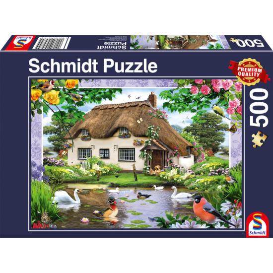 Puzzle Schmidt Casa de Campo Romántica de 500 Piezas Puzzle Schmidt Casa de Campo Romántica de 500 Piezas