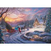 Puzzle Schmidt Cenicienta Llega a Casa Para Navidad 1000 Pzs