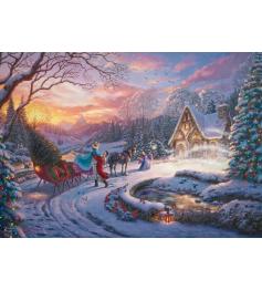 Puzzle Schmidt Cenicienta Llega a Casa Para Navidad 1000 Pzs