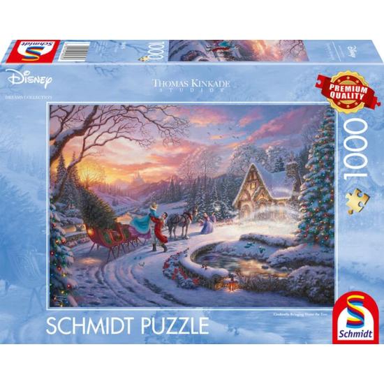 Puzzle Schmidt Cenicienta Llega a Casa Para Navidad 1000 Pzs