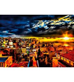 Puzzle Schmidt Ciudad Costera de 1000 Piezas