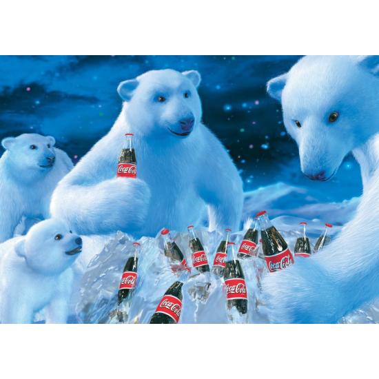 Puzzle Schmidt Coca Cola y Osos Polares de 1000 Piezas Puzzle Schmidt Coca Cola y Osos Polares de 1000 Piezas