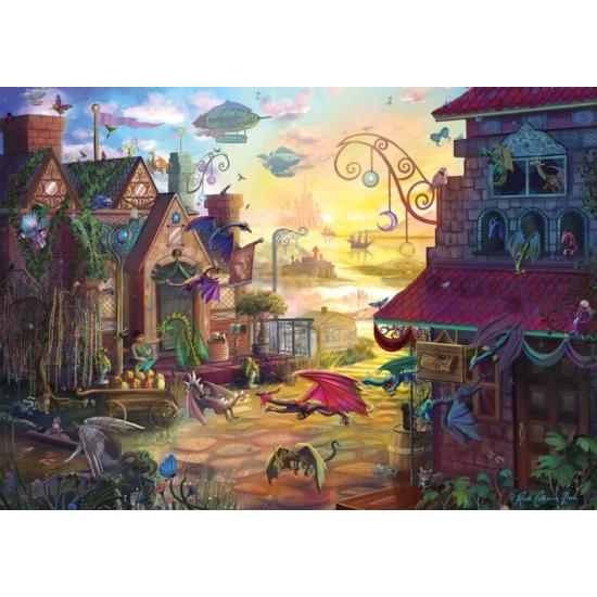 Puzzle Schmidt Correo de Dragón de 1000 Piezas Puzzle Schmidt Correo de Dragón de 1000 Piezas