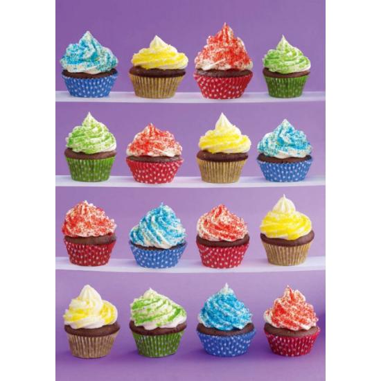 Puzzle Schmidt Cupcakes Divertidos de 1000 Piezas
