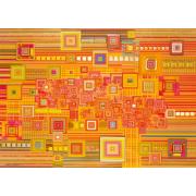 Puzzle Schmidt Cyber ​​Antics Naranja de 1000 Piezas
