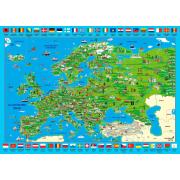 Puzzle Schmidt Descubra Europa de 500 Piezas
