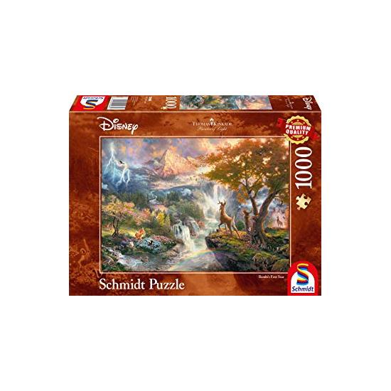 Puzzle Schmidt Disney Bambi de 1000 Piezas Puzzle Schmidt Disney Bambi de 1000 Piezas