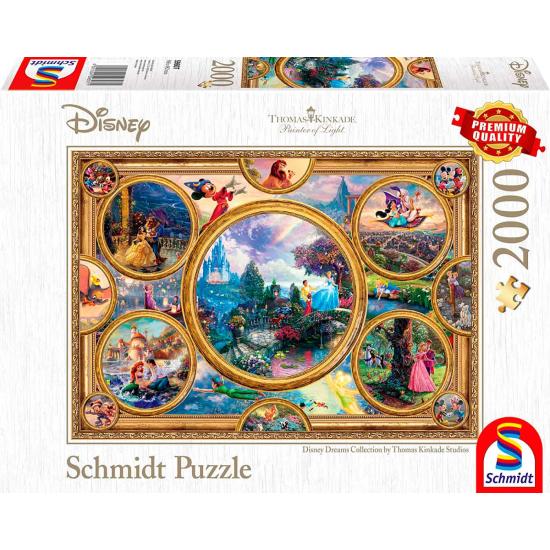 Puzzle Schmidt Disney Dreams de 2000 Piezas Puzzle Schmidt Disney Dreams de 2000 Piezas