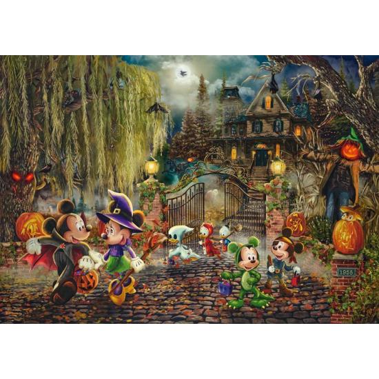 Puzzle Schmidt Diversión de Halloween de Mickey Y Minnie 1000 Pz