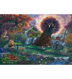 Puzzle Schmidt El Jardín Del Edén de 1000 Piezas