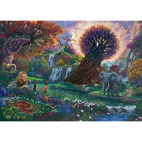 Puzzle Schmidt El Jardín Del Edén de 1000 Piezas