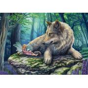 Puzzle Schmidt El Lobo Y El Hada de 500 Piezas
