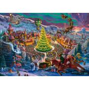 Puzzle Schmidt El Polo Norte De Papá Noel de 1000 Piezas