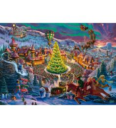 Puzzle Schmidt El Polo Norte De Papá Noel de 1000 Piezas