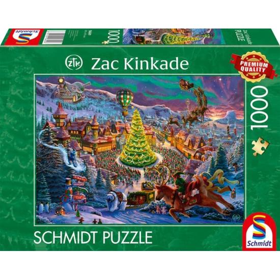 Puzzle Schmidt El Polo Norte De Papá Noel de 1000 Piezas
