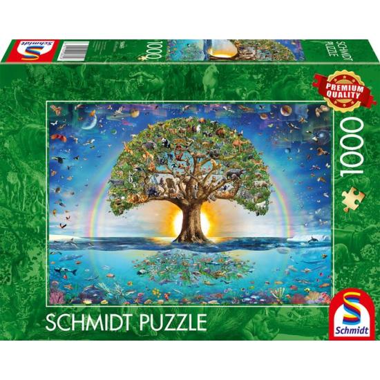 Puzzle Schmidt El Árbol Mágico De La Vida 1000 Piezas