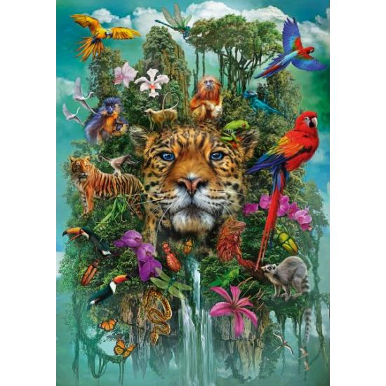 Puzzle Schmidt El Rey de la Selva de 1000 Piezas Puzzle Schmidt El Rey de la Selva de 1000 Piezas