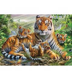 Puzzle Schmidt El Tigre y sus Cachorros de 1000 Pzs