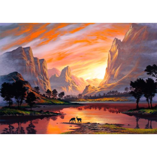 Puzzle Schmidt El Valle Dorado de 1000 Piezas Puzzle Schmidt El Valle Dorado de 1000 Piezas