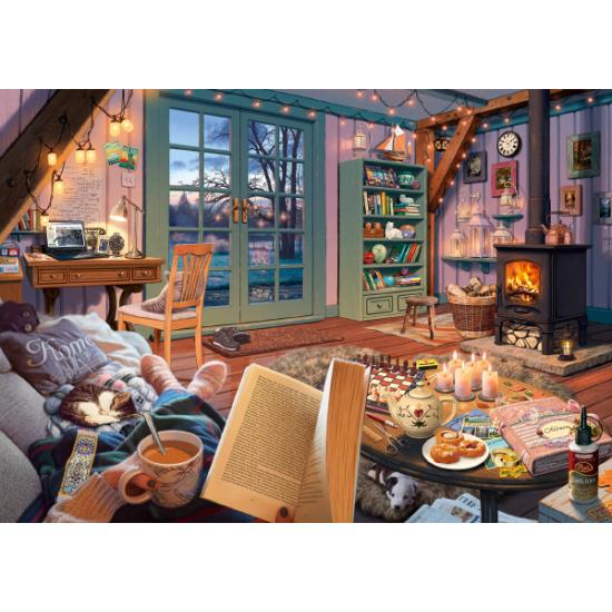 Puzzle Schmidt  En La Casa Vacacional - Secret Puzzles de 1000 Puzzle Schmidt  En La Casa Vacacional - Secret Puzzles de 1000