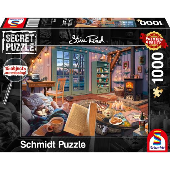 Puzzle Schmidt  En La Casa Vacacional - Secret Puzzles de 1000 Puzzle Schmidt  En La Casa Vacacional - Secret Puzzles de 1000