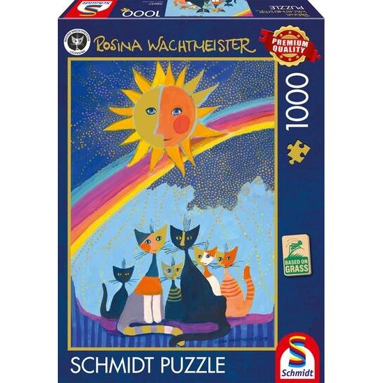 Puzzle Schmidt En La Lluvia Dorada de 1000 Piezas