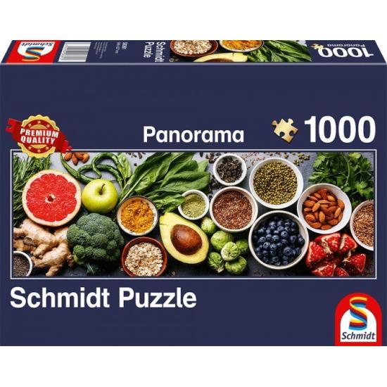 Puzzle Schmidt En la Mesa de la Cocina de 1000 Piezas
