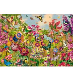 Puzzle Schmidt Encantador Jardín de Mariposas de 2000 Piezas