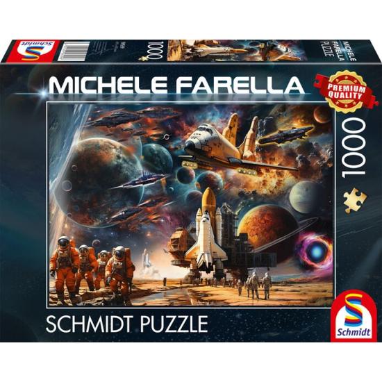 Puzzle Schmidt Encanto Espacial, Viajes A Galaxias Lejanas 1000