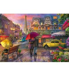 Puzzle Schmidt Encanto Parisino Bajo La Lluvia de 500 Piezas