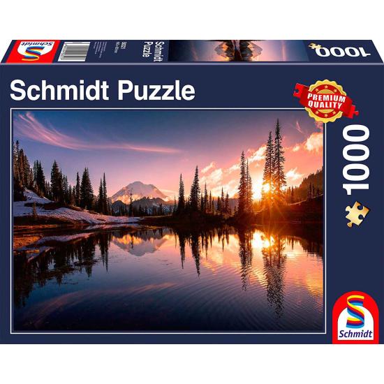 Puzzle Schmidt Escena de la Montaña de 1000 Piezas