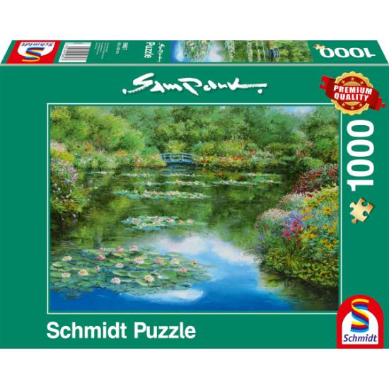 Puzzle Schmidt  Estanque de Nenúfares de 1000 Piezas Puzzle Schmidt  Estanque de Nenúfares de 1000 Piezas