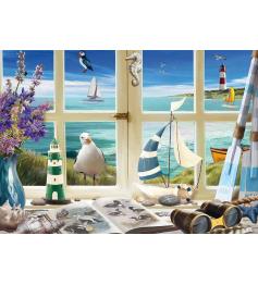 Puzzle Schmidt Estudiar Junto Al Mar de 1000 Piezas