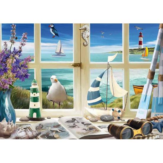 Puzzle Schmidt Estudiar Junto Al Mar de 1000 Piezas