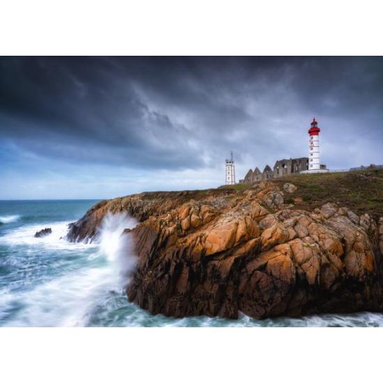 Puzzle Schmidt Faro de St Mathieu de 1000 Piezas Puzzle Schmidt Faro de St Mathieu de 1000 Piezas