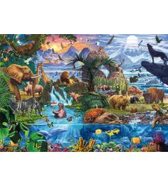 Puzzle Schmidt Fauna Colorida de 1500 Piezas