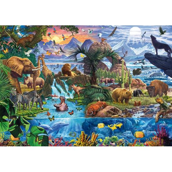 Puzzle Schmidt Fauna Colorida de 1500 Piezas