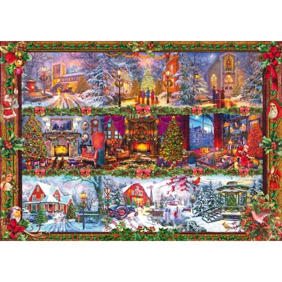 Puzzle Schmidt Felices Fiestas de 1000 Piezas