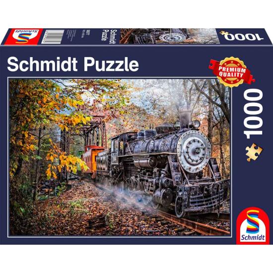 Puzzle Schmidt  Ferrocarril Fascinante de 1000 Piezas Puzzle Schmidt  Ferrocarril Fascinante de 1000 Piezas
