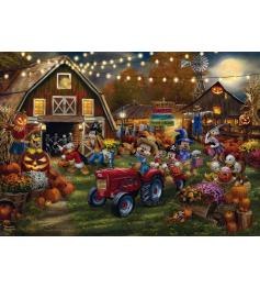 Puzzle Schmidt Festival de Calabazas de Mickey y Minnie 1000 Pzs